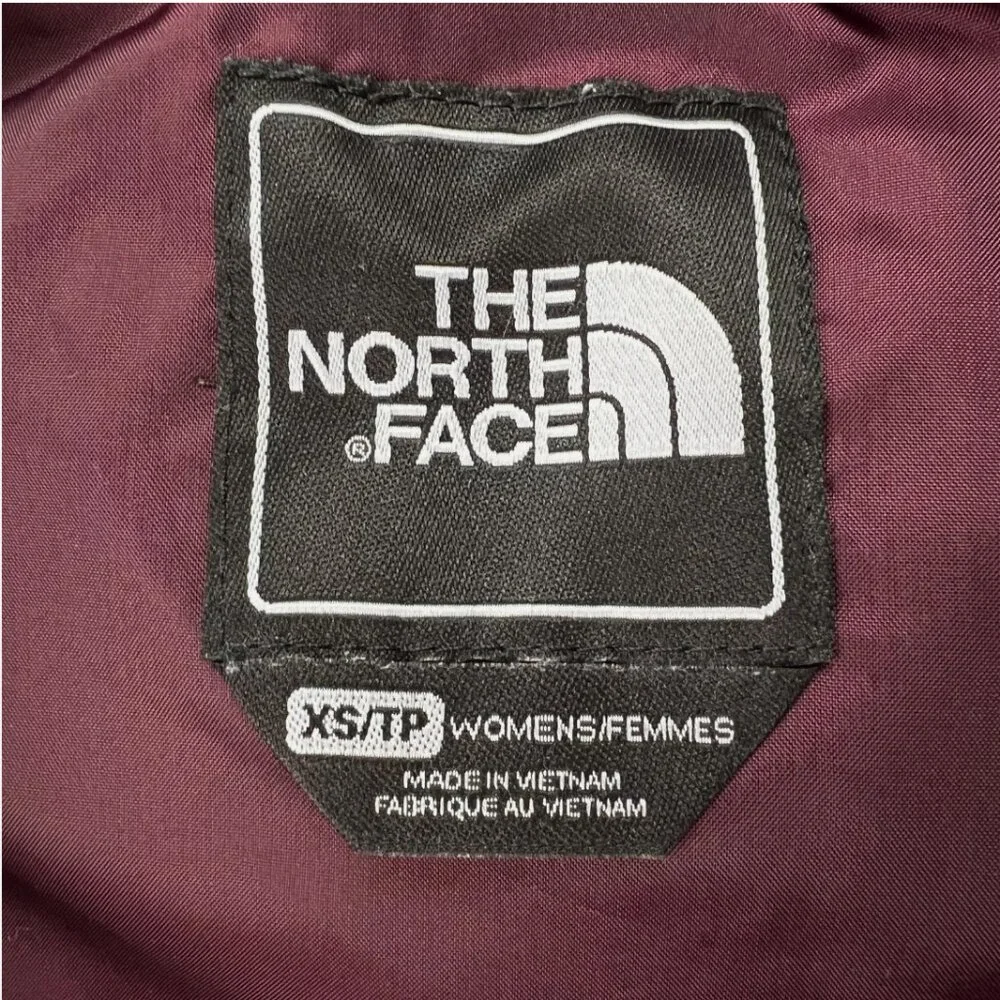 The North Face Bright Pink Vest 550 Goose Down Full Zip Insulated Quilted Winter - Picture 5 of 16